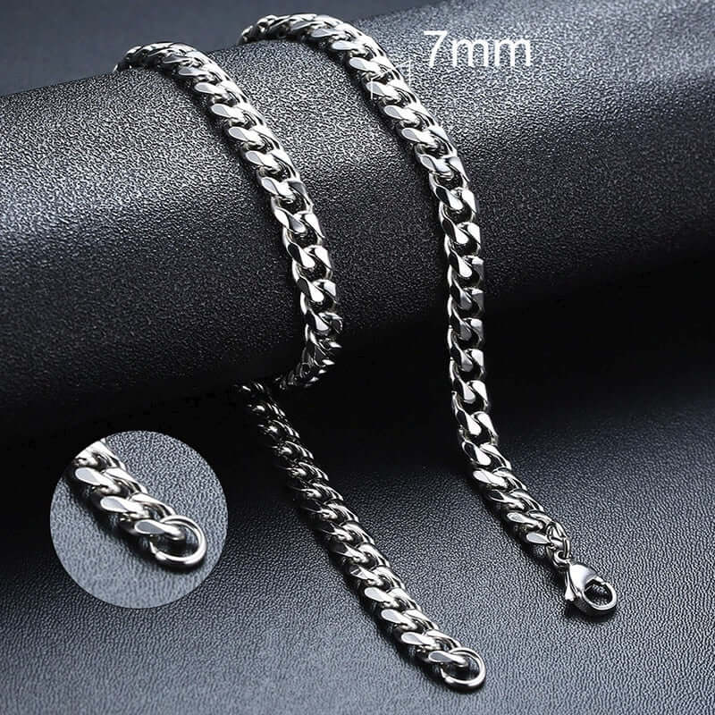 vnox cuban chain necklace for men women / solid metal stainless steel handmade fashion jewelry / collar curb link chokers,vintage gold or silver tone necklaces