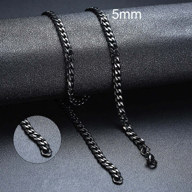 vnox cuban chain necklace for men women / solid metal stainless steel handmade fashion jewelry / collar curb link chokers,vintage gold or silver tone necklaces