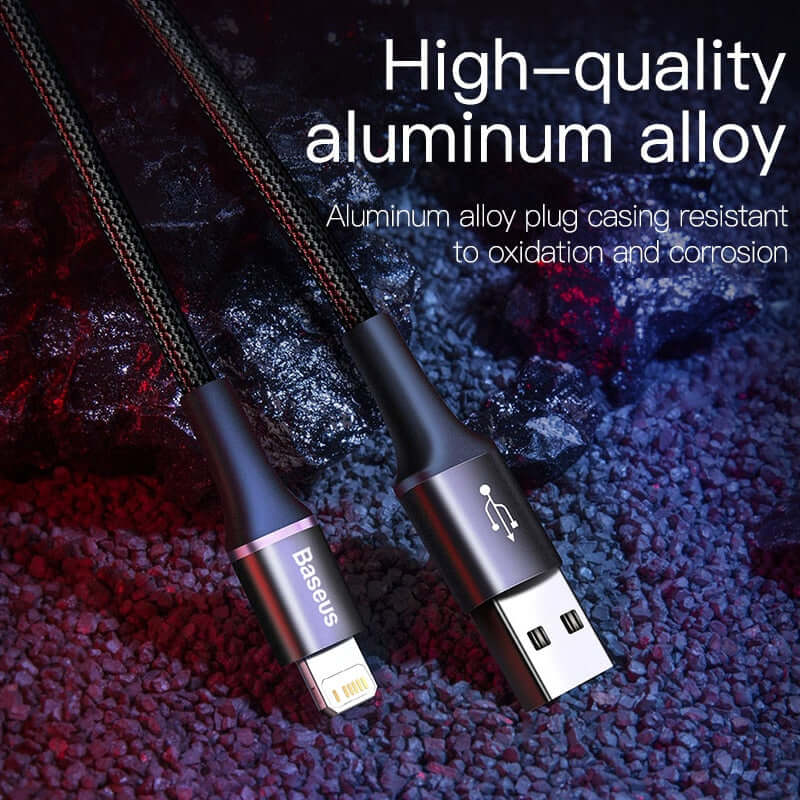 phone cable usb power charger cable for iphone ipad / led lighting fast charging charge data wire cord 11 12 13 14 pro us xs max xr x 9 baseus type c 9 8 7 6 length
