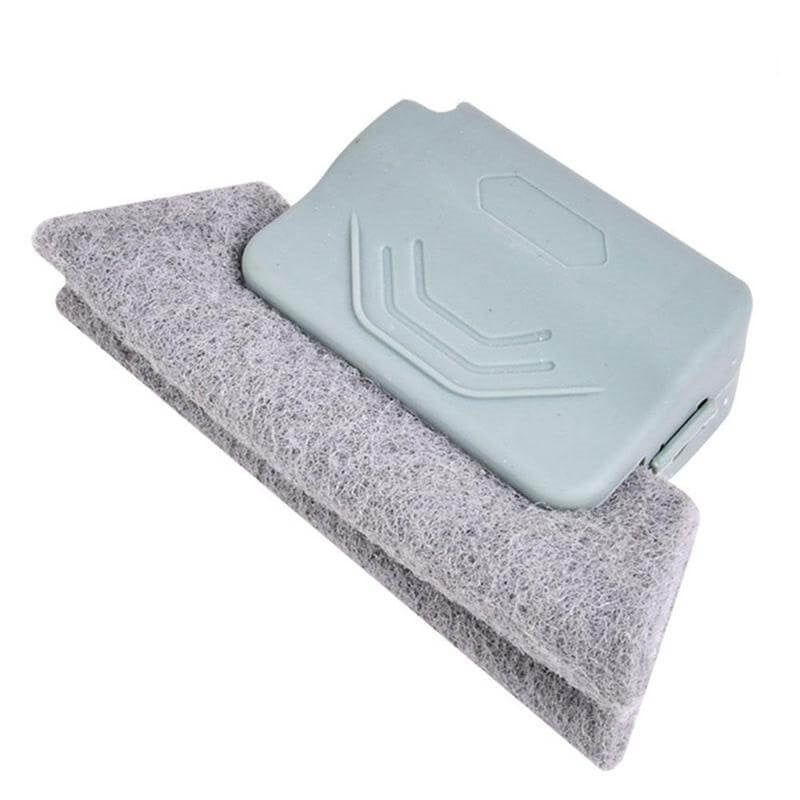 new creative cleaning window groove - cloth brush cleaner for windows - slot clean tool f grey