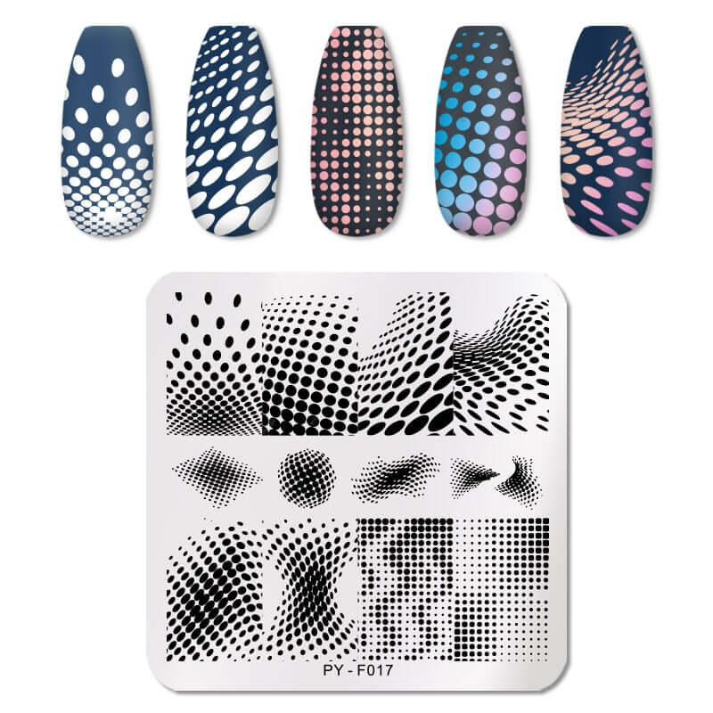 nail art templates 12*6cm / manicure stamping plate flower nails beauty design / temperature glass lace stamp plates animal image makeup women cosmetics pyf017