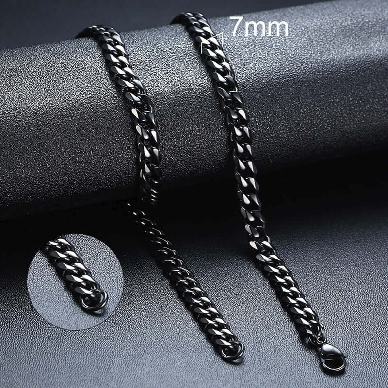 vnox cuban chain necklace for men women / solid metal stainless steel handmade fashion jewelry / collar curb link chokers,vintage gold or silver tone necklaces