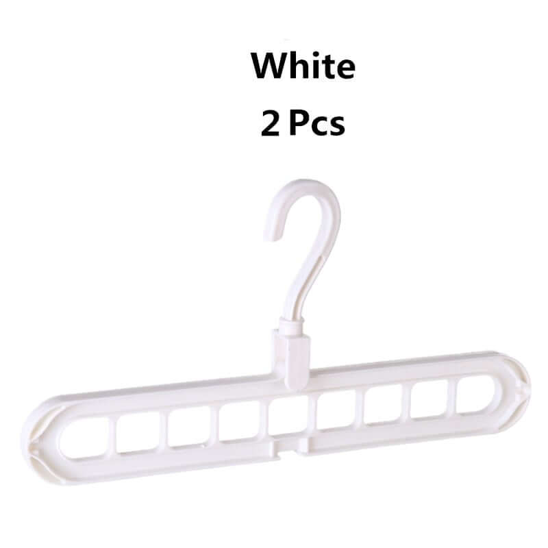 magic multi-port support hangers for clothes - multifunction plastic drying storage hanger - rack for dry clothes hook 1/2pcs yj-bai-2pcs