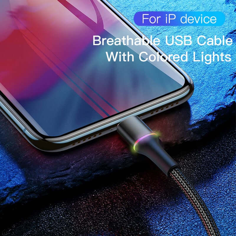 phone cable usb power charger cable for iphone ipad / led lighting fast charging charge data wire cord 11 12 13 14 pro us xs max xr x 9 baseus type c 9 8 7 6 length