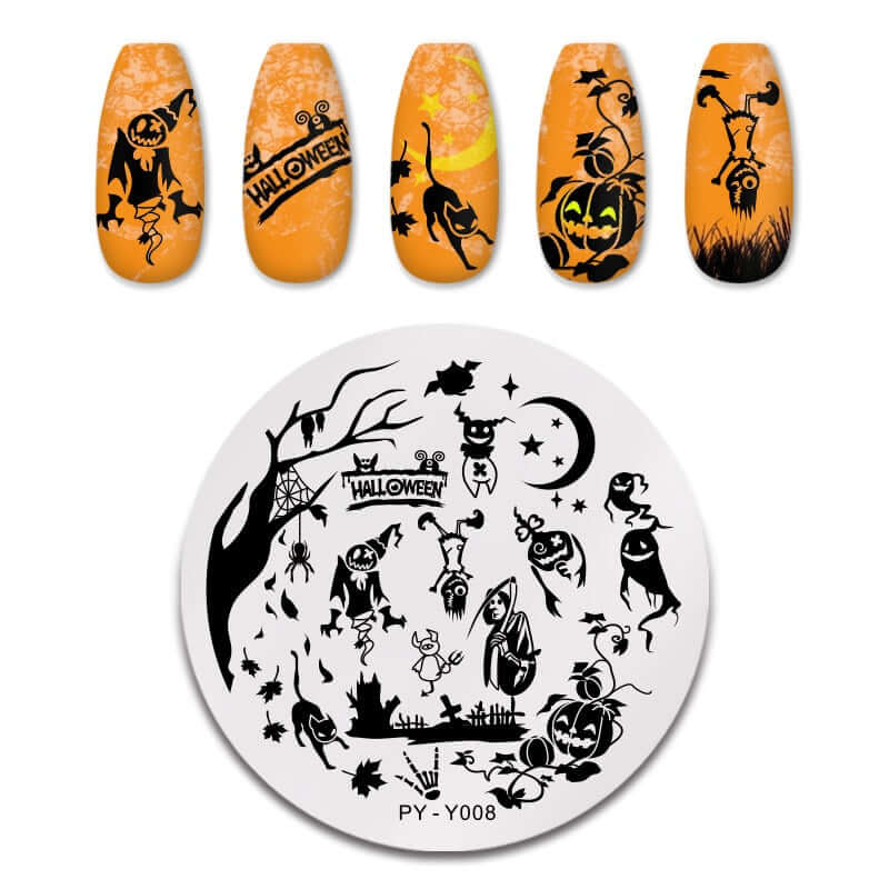 nail art templates 12*6cm / manicure stamping plate flower nails beauty design / temperature glass lace stamp plates animal image makeup women cosmetics pyy003