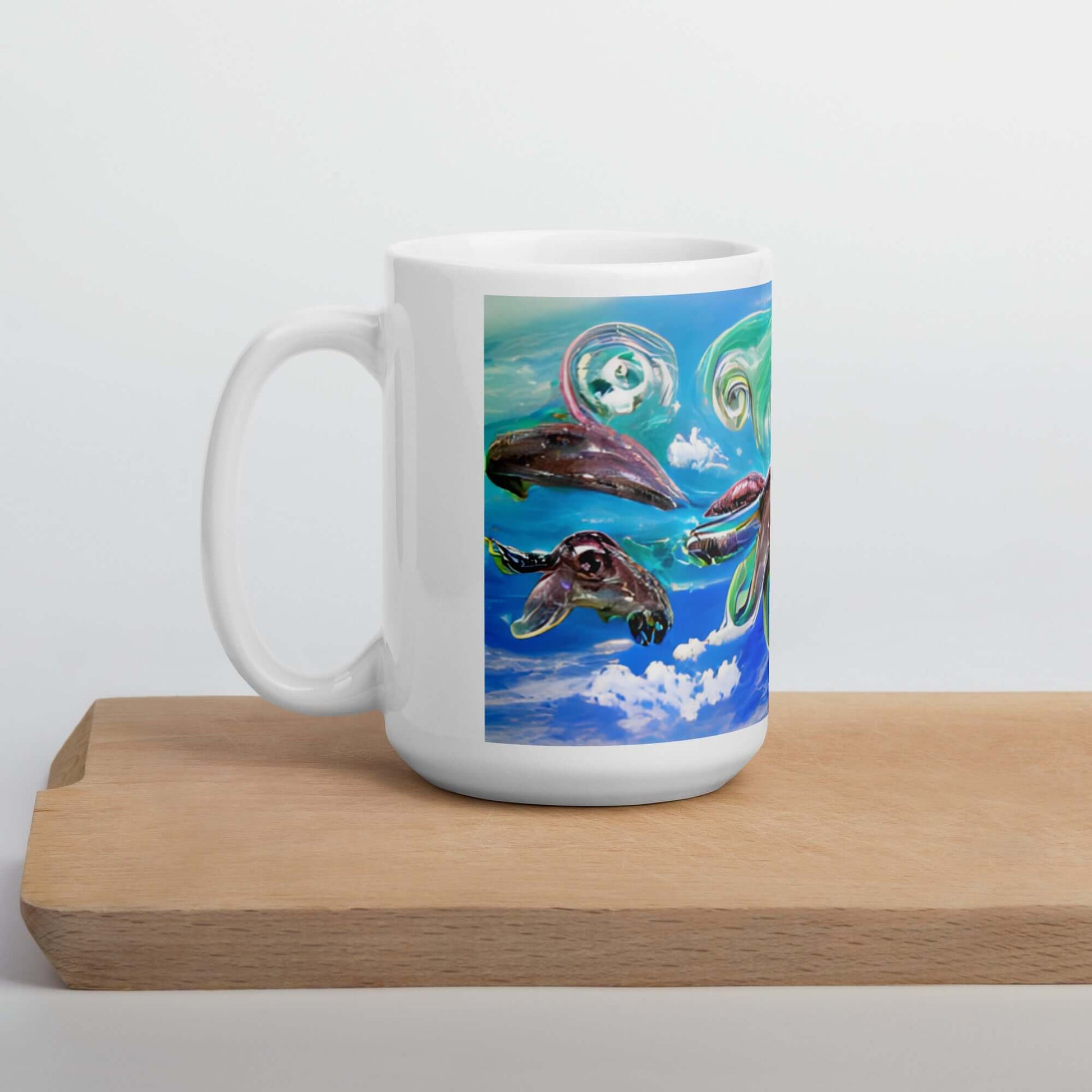 Handmade Coffee / Tea Mug Custom Ceramic Beautiful PoD Souvenir - FresHomeStyle